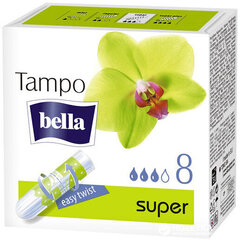 Тампоны Bella Tampo Super, 8 шт. цена и информация | Тампоны, гигиенические прокладки для критических дней, ежедневные прокладки | hansapost.ee