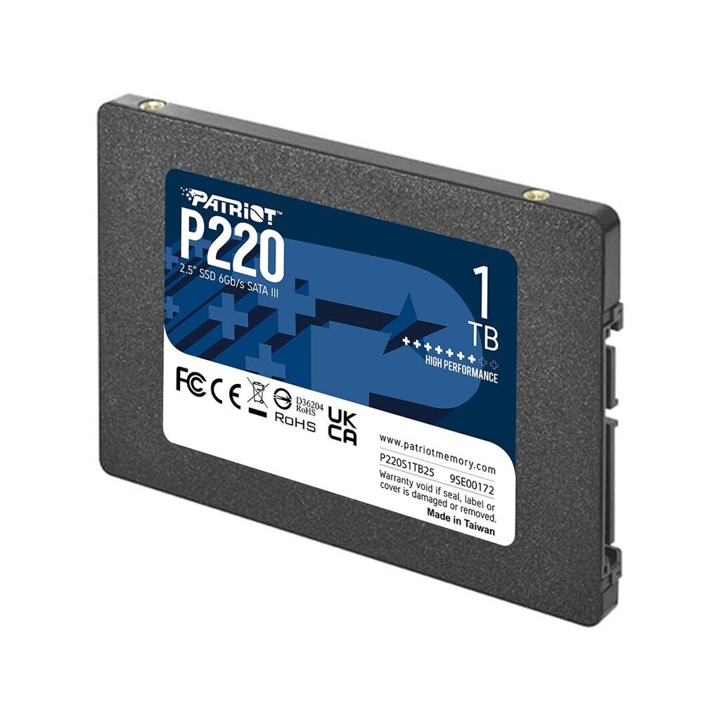 Patriot P220, 1TB (P220S1TB25) цена и информация | Sisemised kõvakettad | hansapost.ee