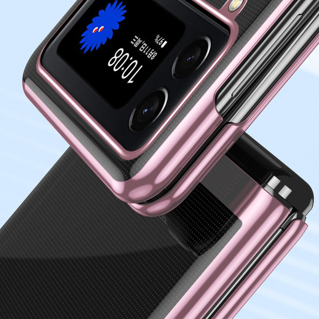Plating Case, Samsung Galaxy Z Flip 4, must hind ja info | Telefonide kaitsekaaned ja -ümbrised | hansapost.ee