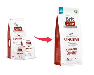 Brit Care Grain-Free Sensitive Vension koeratoit 12kg hind ja info | Brit Care Lemmikloomatarbed | hansapost.ee