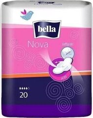 Гигиенические пакеты Bella Nova, 20 шт. цена и информация | Тампоны, гигиенические прокладки для критических дней, ежедневные прокладки | hansapost.ee