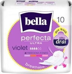 Гигиенические пакеты Bella Perfecta Ultra Violet, 10 шт. цена и информация | Тампоны, гигиенические прокладки для критических дней, ежедневные прокладки | hansapost.ee