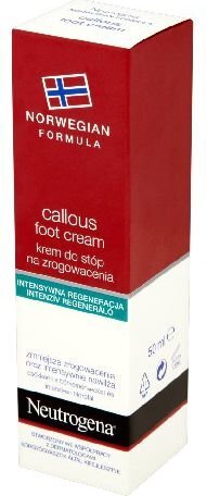 Toitev jalakreem nahapaksendite vastu Neutrogena Norwegian Formula Foot Cream, 50 ml hind ja info | Kehakreemid, kehaõlid ja losjoonid | hansapost.ee