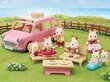 Pere piknikuauto Sylvanian families цена и информация | Mänguasjad tüdrukutele | hansapost.ee