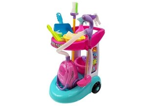 Детский набор для уборки Lean Toys, розовый цена и информация | Игрушки для девочек | hansapost.ee