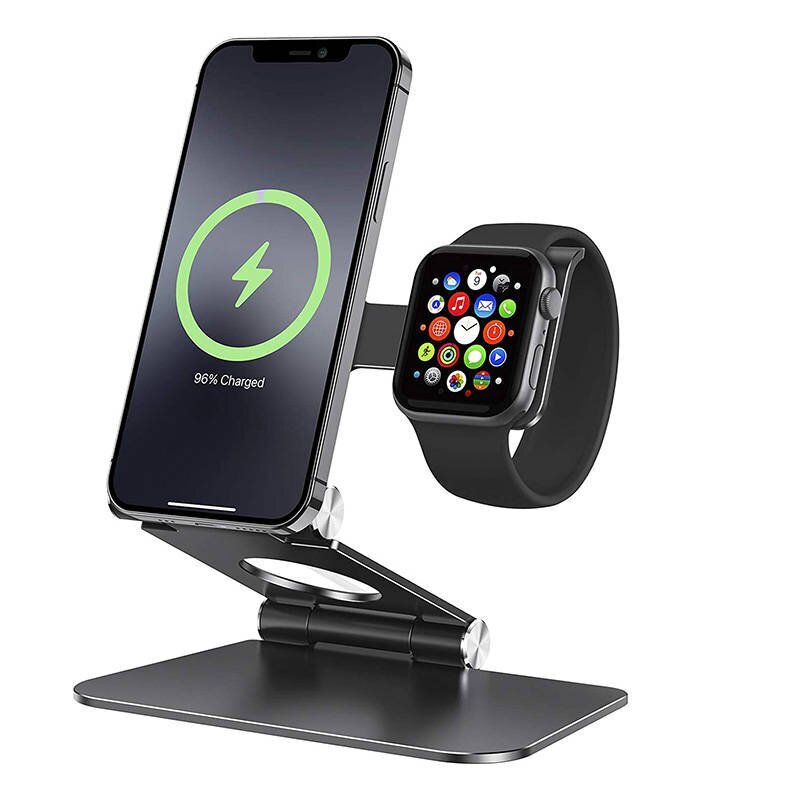 Omoton MS03 Phone and watch stand with charger holder цена и информация | Telefonihoidjad | hansapost.ee