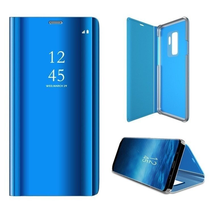 Mocco Clear View Cover Case For Xiaomi Redmi 8 Blue hind ja info | Telefonide kaitsekaaned ja -ümbrised | hansapost.ee