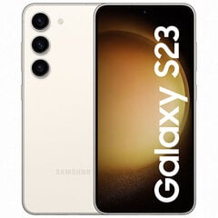 Samsung Galaxy S23 5G 8/128GB Beige SM-S911BZEDEUE hind ja info | Telefonid | hansapost.ee