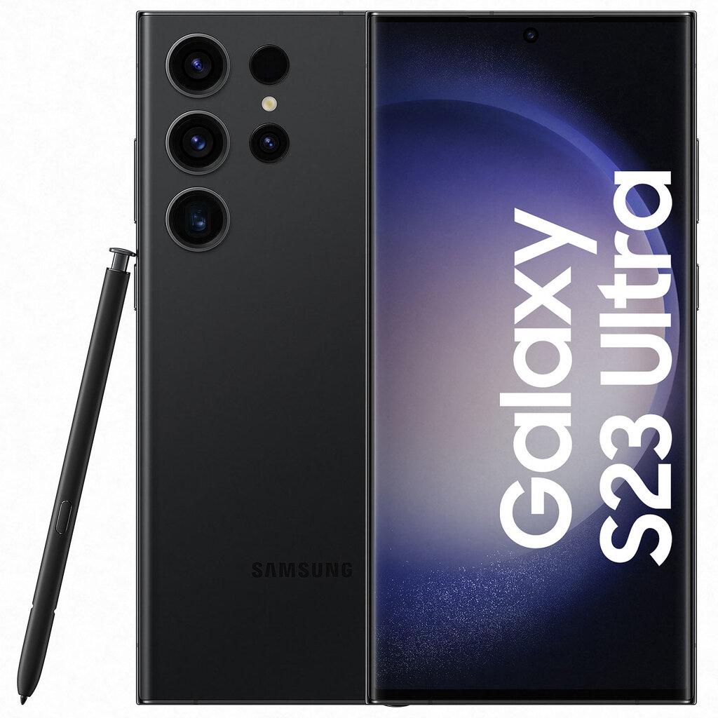 Samsung Galaxy S23 Ultra 5G 12/512GB SM-S918BZKHEUE Black hind ja info | Telefonid | hansapost.ee