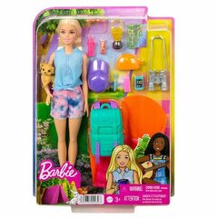 Набор игровой Barbie Малибу Кемпинг (кукла с питомцем и аксессуарами) HDF73 цена и информация | Barbie Товары для детей и младенцев | hansapost.ee