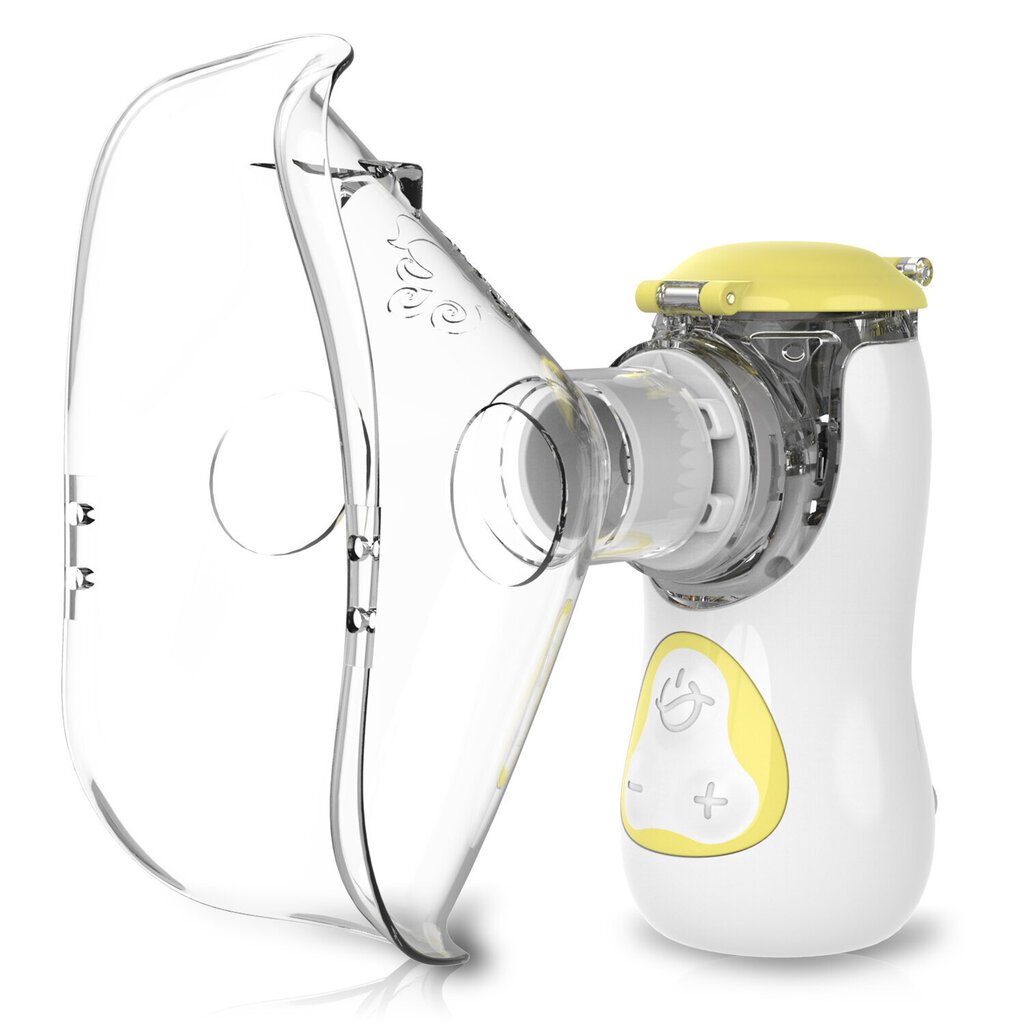 Kaasaskantav inhalaator Feellife Air Kids, kollane цена и информация |  Inhalaatorid | hansapost.ee