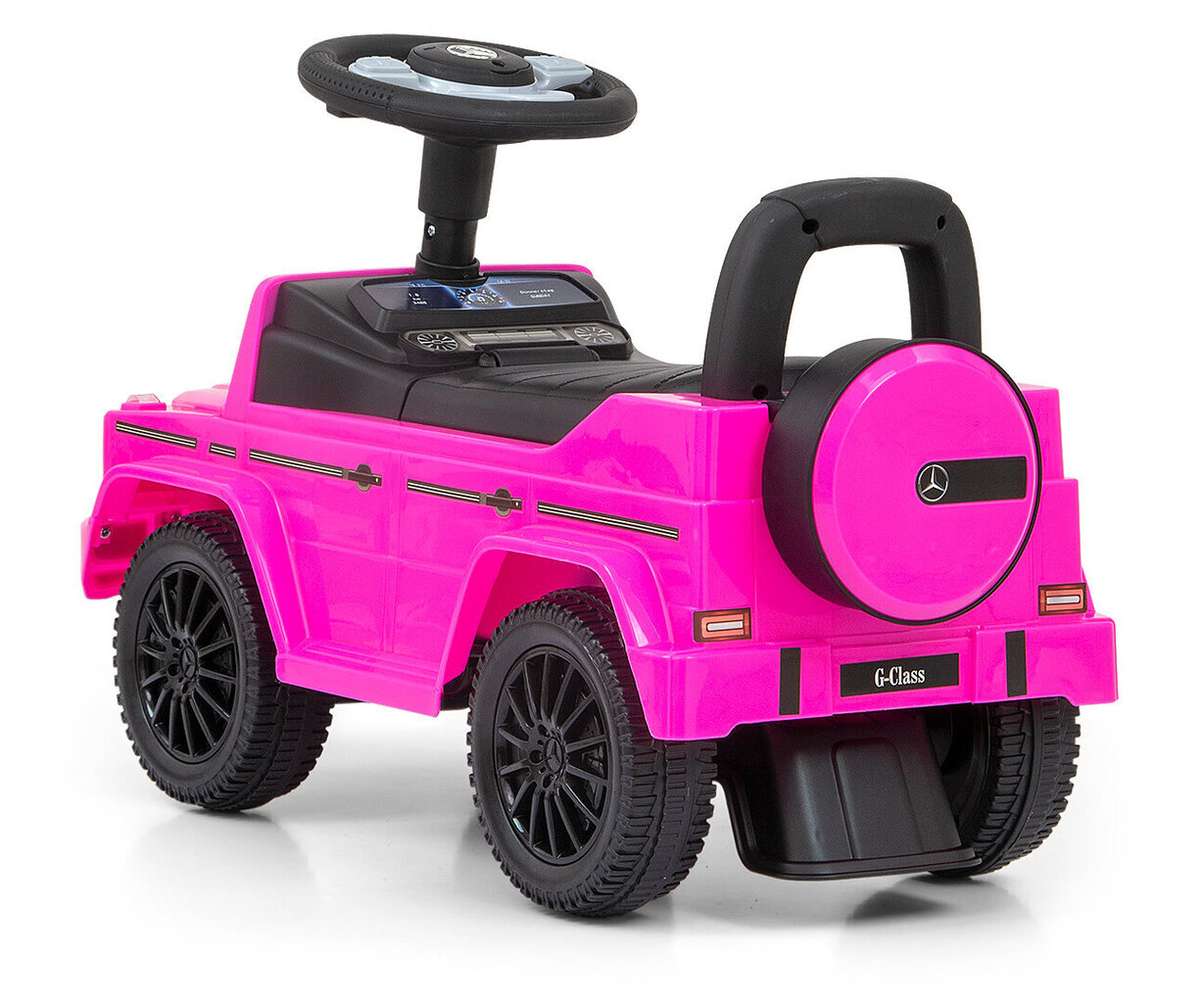 Tõukeauto Milly Mally Mercedes G350d, roosa цена и информация | Beebide mänguasjad | hansapost.ee