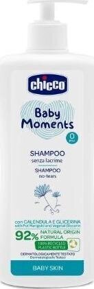Šampoon beebidele Chicco baby moments shampoo, 500 ml цена и информация | Laste ja ema kosmeetika | hansapost.ee