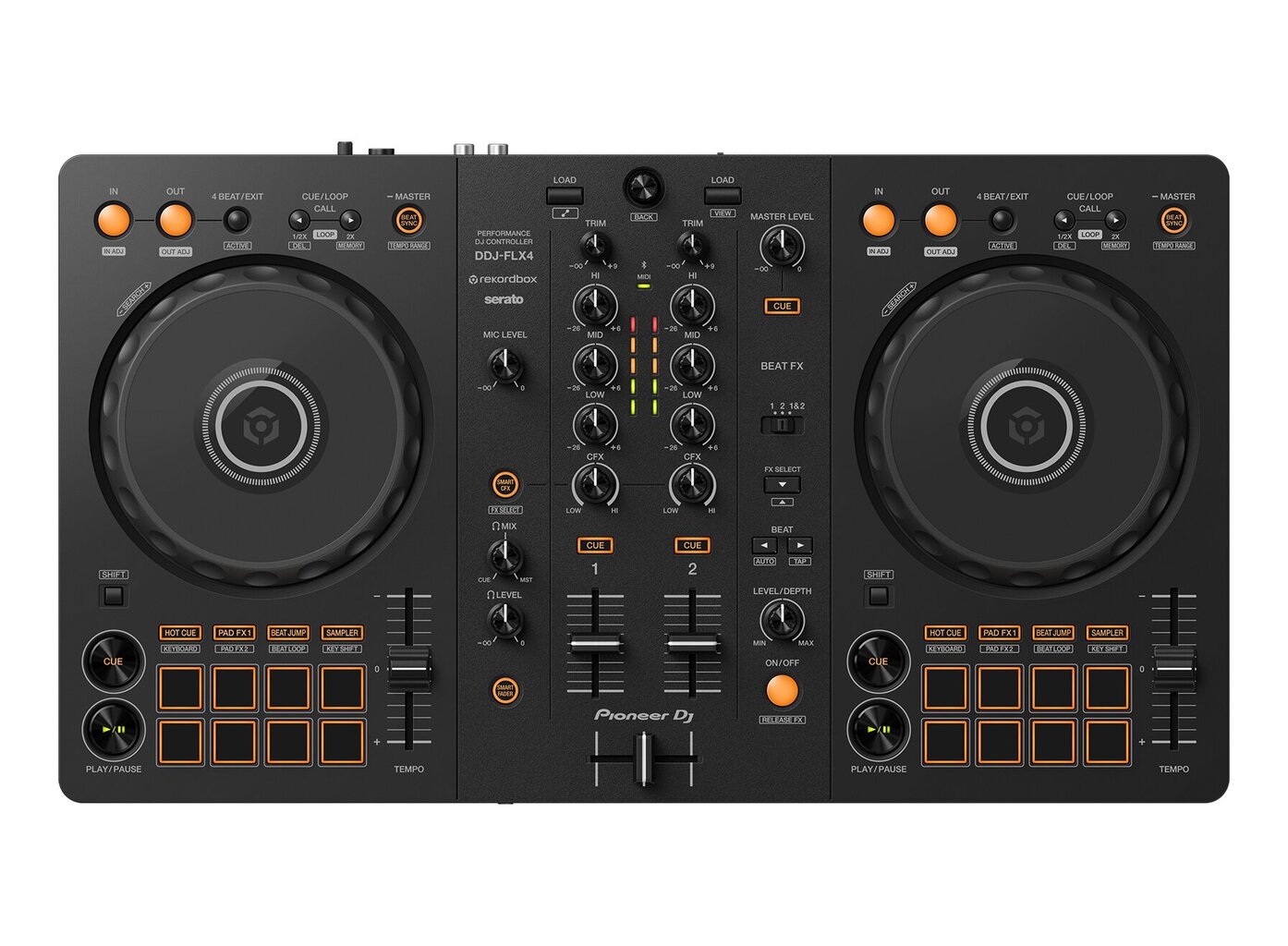 Pioneer DDJ-FLX4 hind ja info | DJ puldid ja helipuldid | hansapost.ee