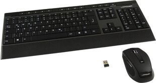 LC-Power LC-KEY-M-1BW цена и информация | Клавиатура с игровой мышью 3GO COMBODRILEW2 USB ES | hansapost.ee