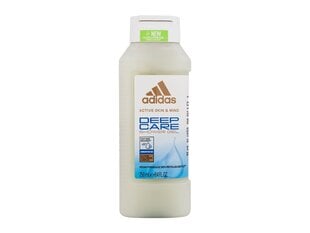 Гель для душа Adidas Deep Care, 250 мл цена и информация | Масла, гели для душа | hansapost.ee