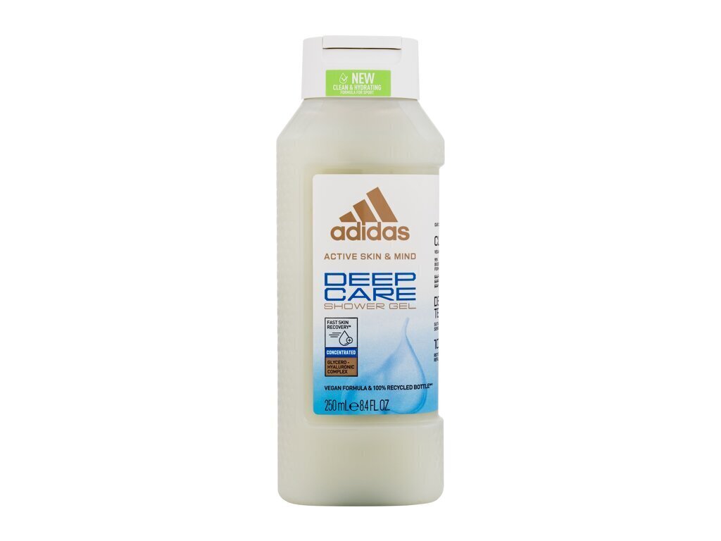 Dušigeel Adidas Deep Care, 250 ml hind ja info | Dušigeelid, õlid | hansapost.ee