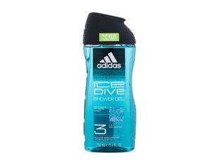 Dušigeel meestele Adidas Ice Dive, 250 ml hind ja info | Dušigeelid, õlid | hansapost.ee