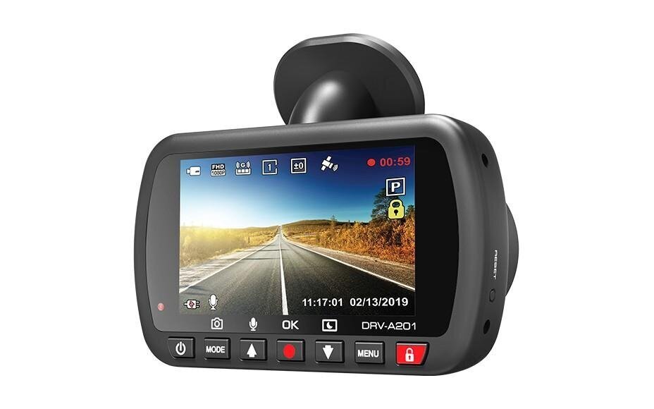 Kenwood DRV-A201, black hind ja info | Pardakaamerad ja auto videokaamerad | hansapost.ee