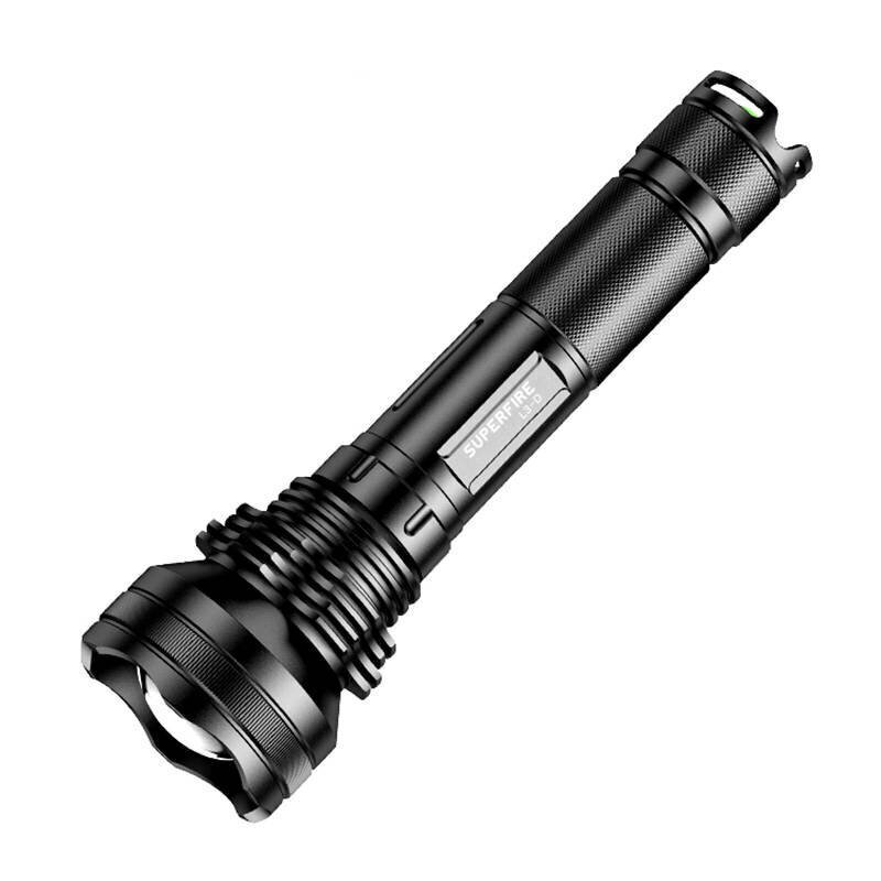 Flashlight Superfire L3-D, 2700lm, USB цена и информация | Taskulambid, pealambid ja prožektorid | hansapost.ee