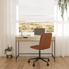 Письменный стол Dorel Home Modine, коричневый цвет цена и информация | Компьютерные, письменные столы | hansapost.ee