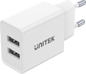 Unitek 2x USB 12W (P1113A-EU) цена и информация | Unitek Мобильные телефоны, Фото и Видео | hansapost.ee