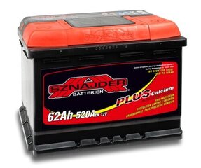 Aku Sznajder Eagle Calcium Plus 12V/62Ah/520A EN 56259 price and information | Car batteries | hansapost.ee