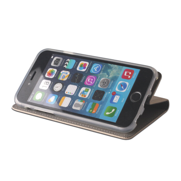Telefoni ümbris Smart Magnet case for iPhone 6 Plus / 6S Plus, kuldne hind ja info | Telefonide kaitsekaaned ja -ümbrised | hansapost.ee