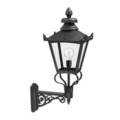 Настенный наружный светильник Elstead Lighting Grampian GB1-BLACK цена и информация | Уличное освещение | hansapost.ee