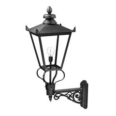 Настенный наружный светильник Elstead Lighting Wilmslow WSLB1-BLACK цена и информация | Уличные светильники | hansapost.ee
