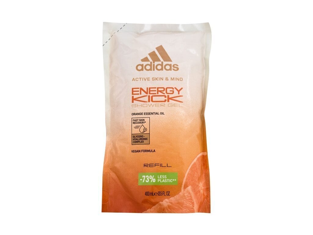 Dušigeel Adidas Energy Kick, 400 ml hind ja info | Dušigeelid, õlid | hansapost.ee