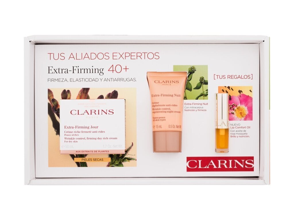 Näo- ja huulenaha hoolduskomplekt Clarins цена и информация | Näokreemid | hansapost.ee