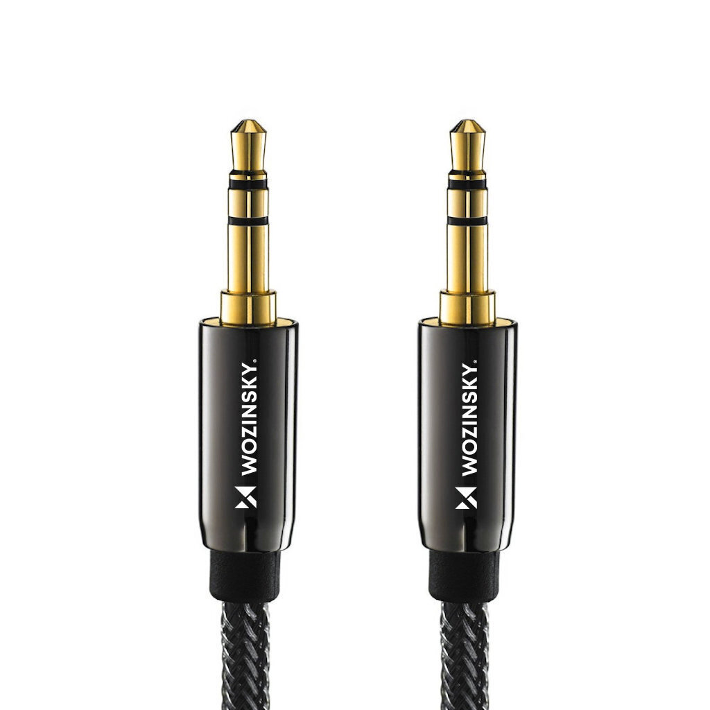 Wozinsky AUX Mini Jaxk 2x AUX, 2 m price and information | Mobiiltelefonide kaablid | hansapost.ee