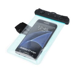 Veekindel telefoni ümbris Waterproof case with armband 5,5 quot; sinine hind ja info | Telefonide kaitsekaaned ja -ümbrised | hansapost.ee