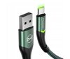 McDodo telefonikaabel kiire laadimine USB-C USB TYP C 1M QC 4.0 LED hind ja info | Juhtmed ja kaablid | hansapost.ee