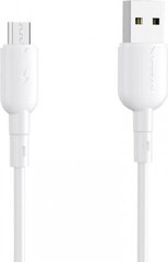 Vipfan USB to Micro USB cable Colorful X11, 3A, 1m (white) цена и информация | Кабели и провода | hansapost.ee