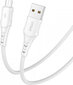 Vipfan USB to Micro USB cable Colorful X12, 3A, 1m (white) hind ja info | Juhtmed ja kaablid | hansapost.ee