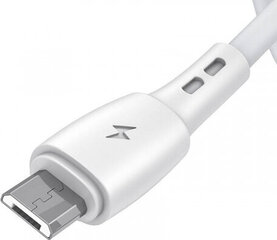 Vipfan USB to Micro USB cable Racing X05, 3A, 1m (white) hind ja info | Juhtmed ja kaablid | hansapost.ee