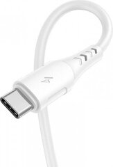 Vipfan USB to USB-C cable Colorful X12, 3A, 1m (white) hind ja info | Juhtmed ja kaablid | hansapost.ee