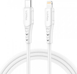 Vipfan USB-C to Lightning cable P04, 3A, PD, 1m (white) hind ja info | Juhtmed ja kaablid | hansapost.ee