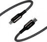Vipfan USB-C to Lightning Cable P03 1,5m, Power Delivery (black) цена и информация | Juhtmed ja kaablid | hansapost.ee