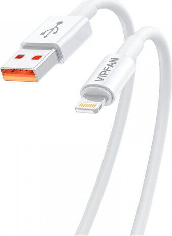 Vipfan USB į Lightning X17, 6A, 1.2m hind ja info | Juhtmed ja kaablid | hansapost.ee