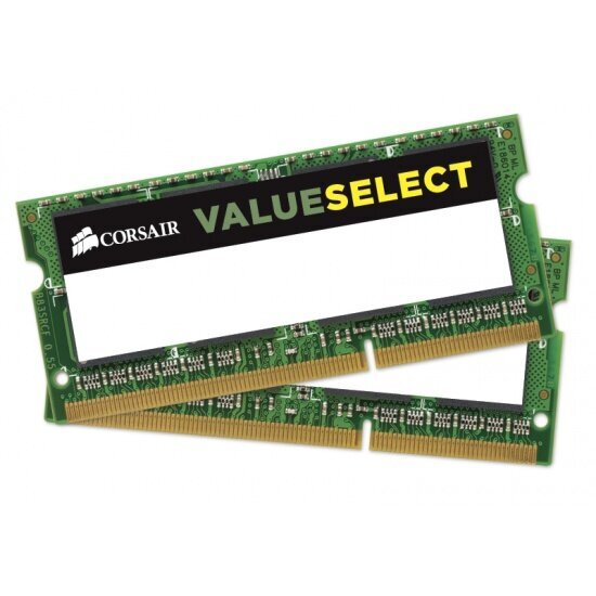 Corsair Value Select, 16GB (2x8GB), DDR3, 1600MHz hind ja info | Operatiivmälu | hansapost.ee