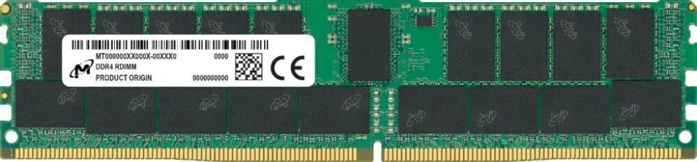 Crucial Micron MTA18ASF4G72PDZ-3G2, RDIMM 32GB DDR4 3200, CL22-22-22, reg ECC, dual ranked x8 цена и информация | Operatiivmälu | hansapost.ee