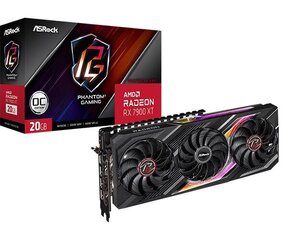ASRock AMD Radeon RX 7900 XT Phantom Gaming 20GB OC (RX7900XT PG 20GO) hind ja info | Videokaardid | hansapost.ee