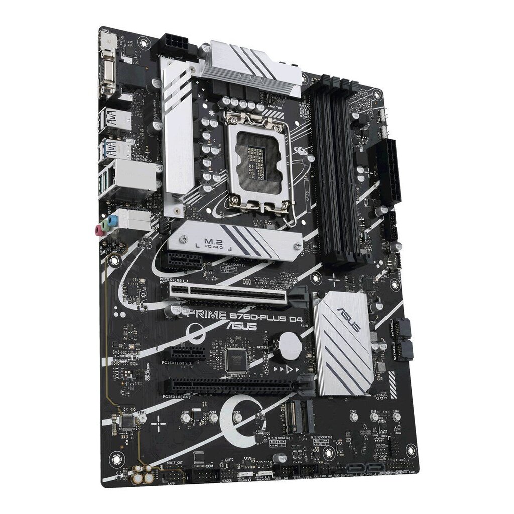 Asus PRIME B760-PLUS D4, ATX, LGA1700, DDR4 цена и информация | Emaplaadid | hansapost.ee
