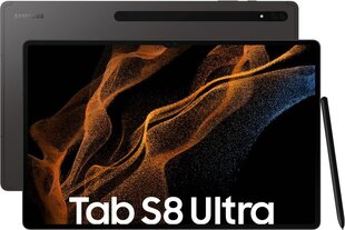 Samsung Tab S8 Ultra WiFi 12/256GB SM-X900NZAEEUB Graphite hind ja info | Tahvelarvutid | hansapost.ee
