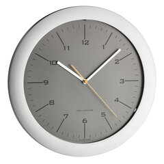 Настенные часы TFA 60.3512, серебристый/серый цена и информация | Часы | hansapost.ee