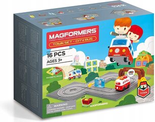 Magnetkonstruktor Magformers City, 16- osaline hind ja info | Magformers Lastekaubad ja beebikaubad | hansapost.ee