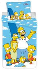 Комплект детского постельного белья The Simpsons, 140 x 200, из 2 частей цена и информация | Детское постельное бельё | hansapost.ee